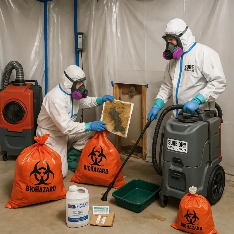 Contaminated Water Handling Protocols process in North Ridgeville, OH